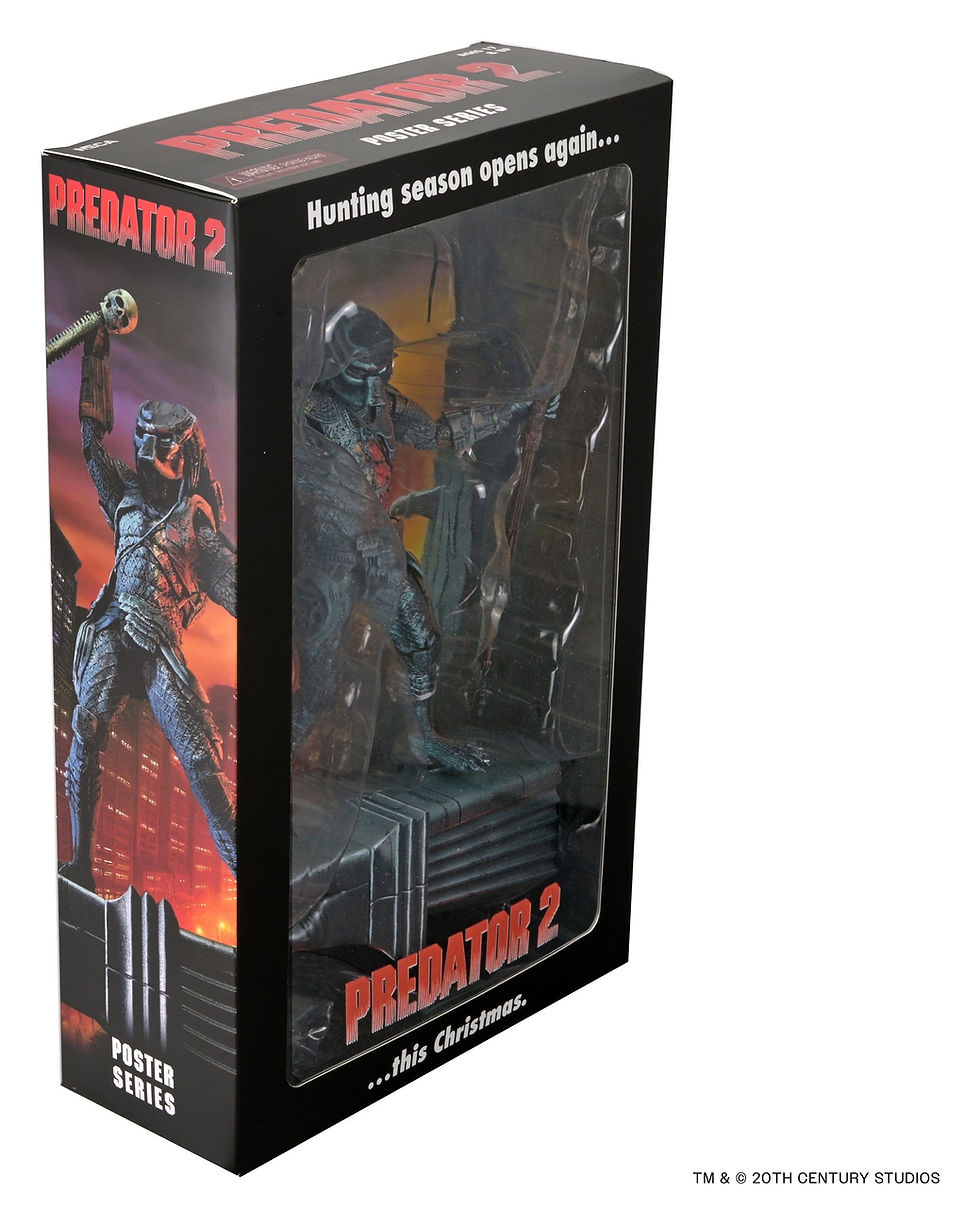 Miniatura: Predator 2 Action Figure City Hunter Poster Series 18 cm