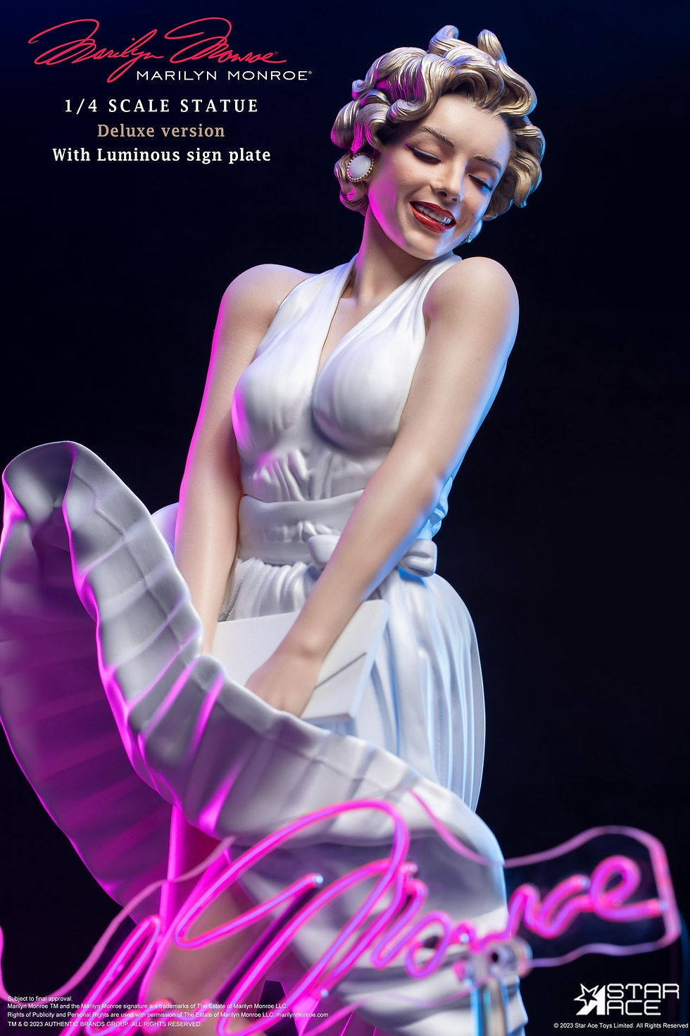 Miniatura: Marilyn Monroe 1/4  Statue DELUXE edition