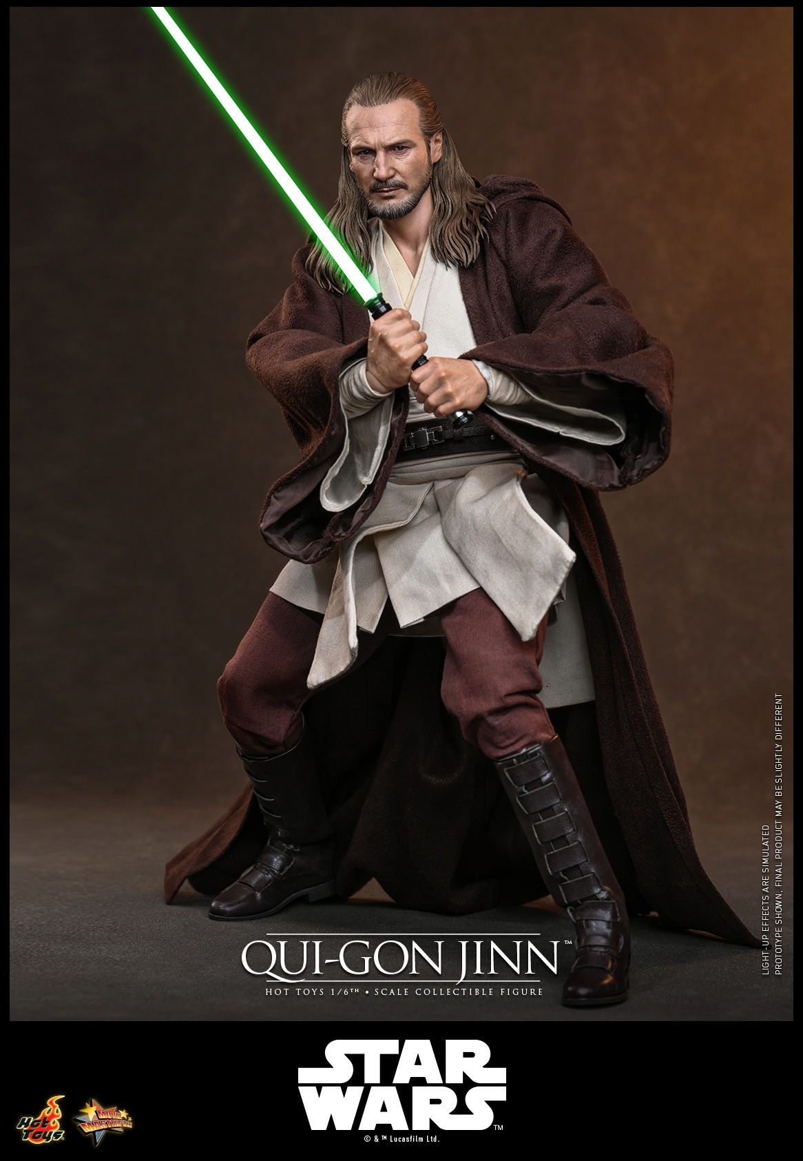 Star Wars Episode I: The Phantom Menace 1/6 Qui-Jon Jinn MMS880