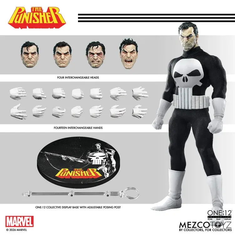 Thumbnail: Mezco  Toys One 12 Collective 1/12 The Punisher