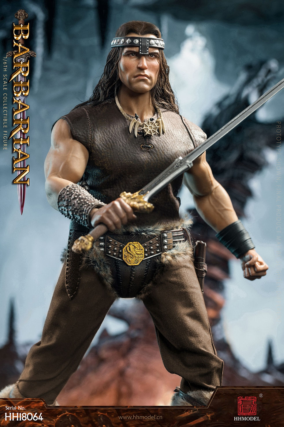 Miniatura: Conan The Barbarian 1/6 Imperial Legion Barbarian