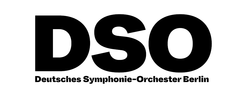 Logo des Deutschen Symphonie-Orchesters Berlin (DSO) in Schwarz
