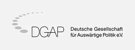 Logo des Life Science Clusters mit stilisiertem Kreismuster in Schwarz und Grau