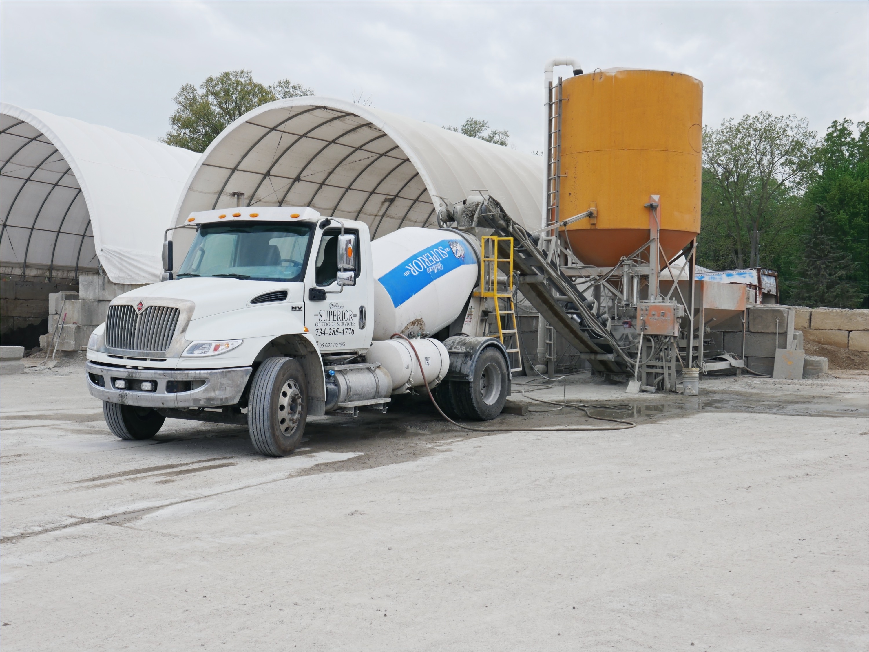 Wallace's Superior Outdoor Services - We Deliver Concrete - Business Photo
