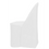 Thumbnail: White Polyester Folding Chair Cover