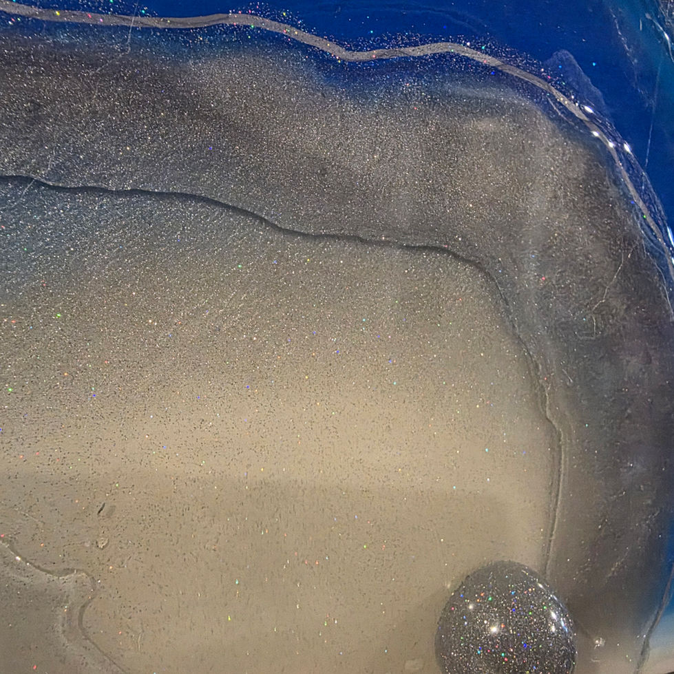 Blue Geode Zoom