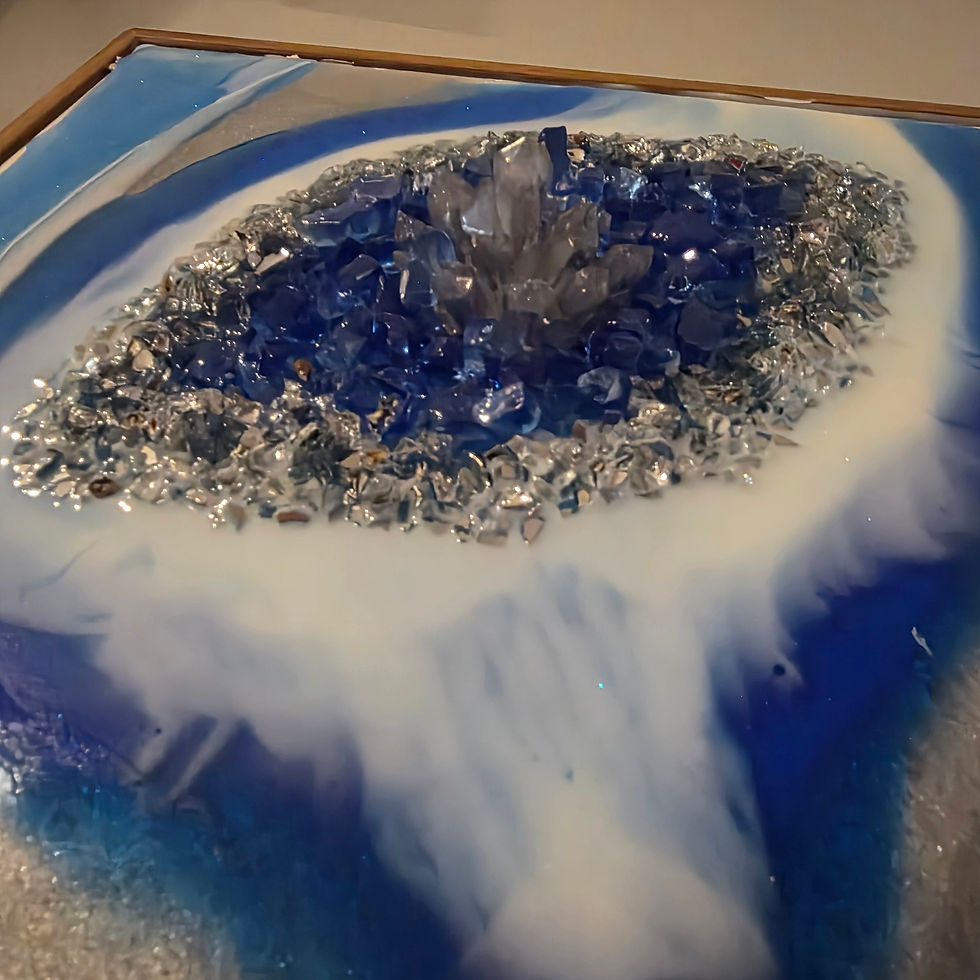 Thumbnail: Ocean Blue Geode