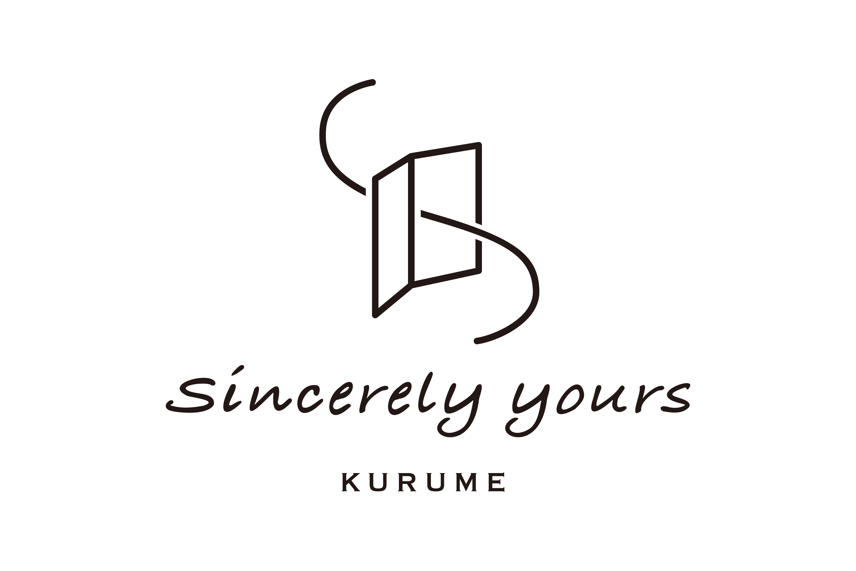 「Sincerely yours」のロゴデザインについて