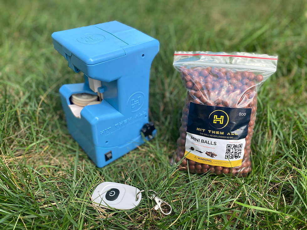 Thumbnail: HIT THEM ALL™  Pitching Machine with 920 Mini Balls