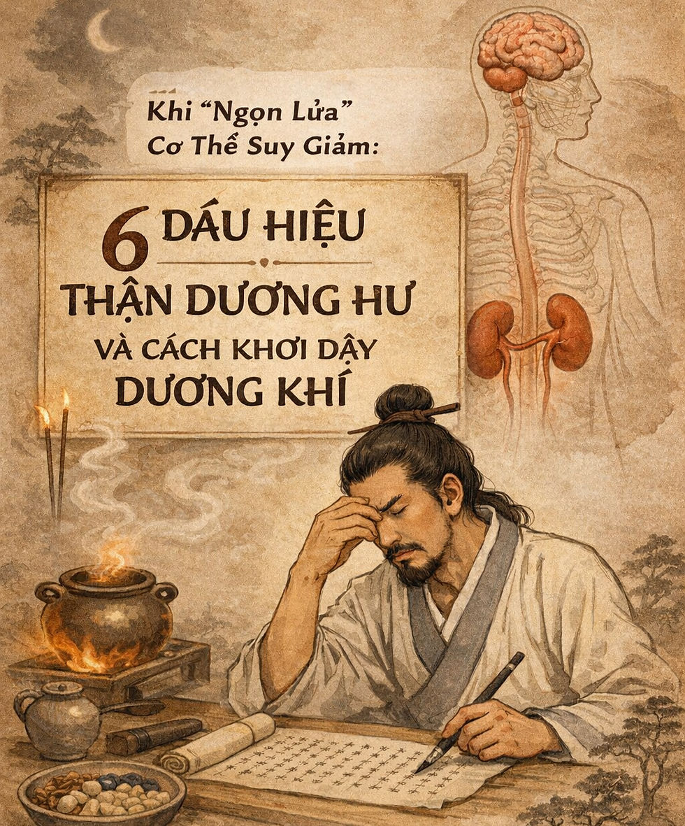 6 Dấu Hiệu Thận Dương Hư Và Cách Tăng Cường Dương Khí Hiệu Quả