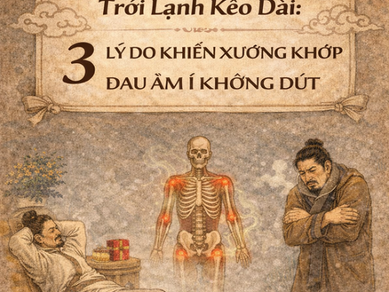 Tết Ít Vận Động, Trời Lạnh Kéo Dài: 3 Lý Do Khiến Xương Khớp Đau Âm Ỉ Không Dứt