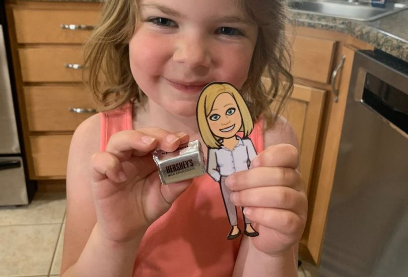 Today's Adventure of Flat Mrs. Howard #flatteacher