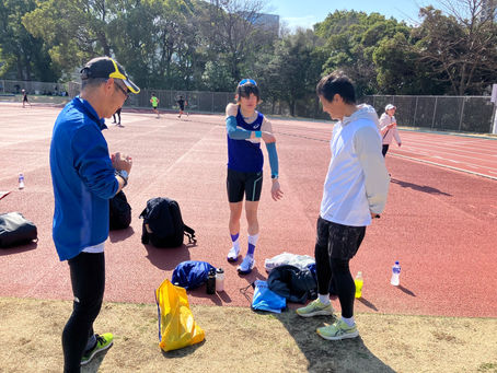 Go. Run 800m×20本