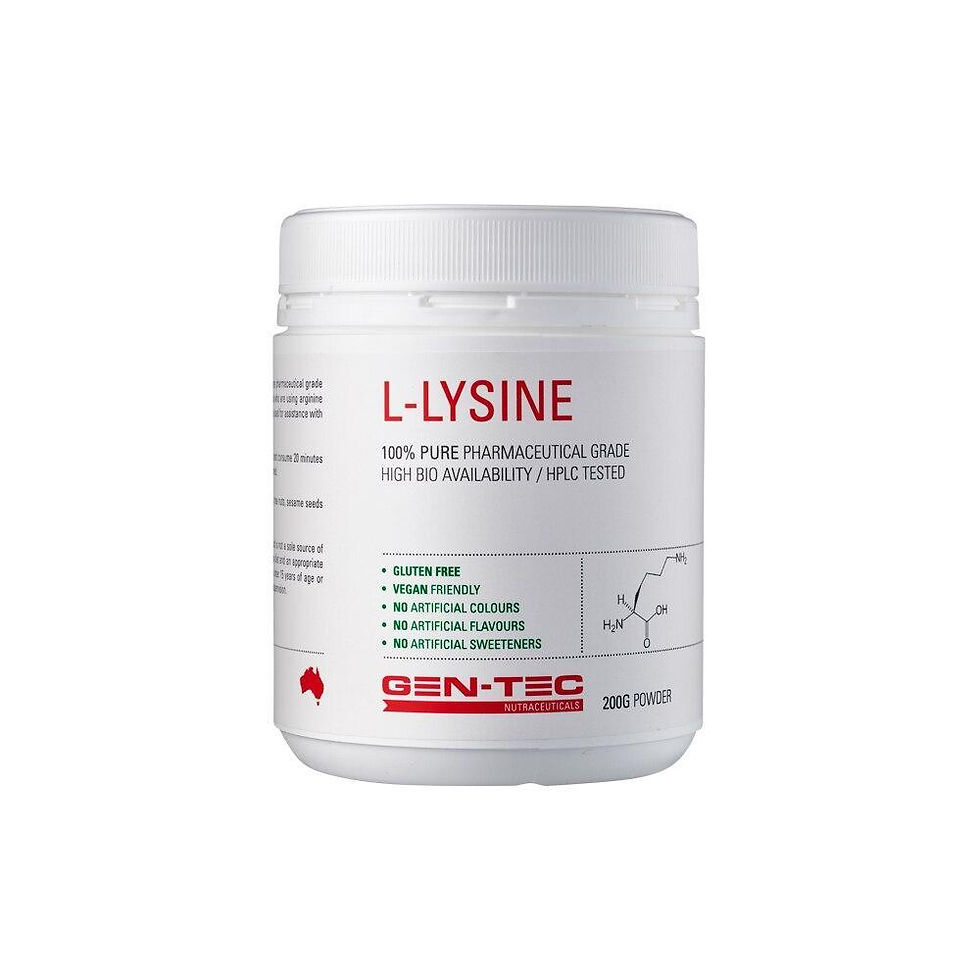 PURE L-LYSINE (VEGAN) 200G