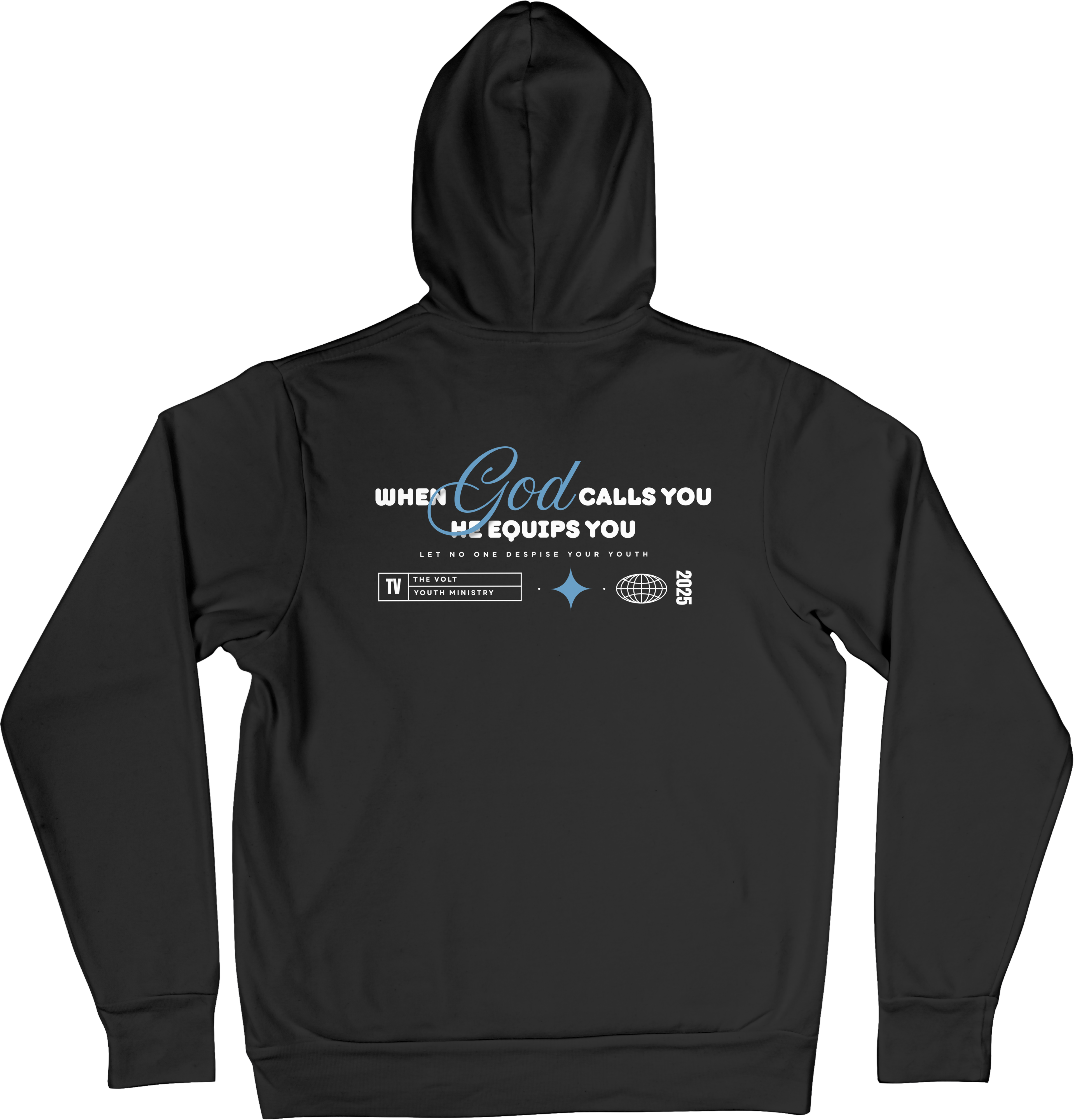 YOUTH Black Hoodie