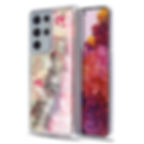 Thumbnail: Samsung Galaxy S21 Ultra (7.1), Glitter Hybrid Protector Case - Eiffel Tower