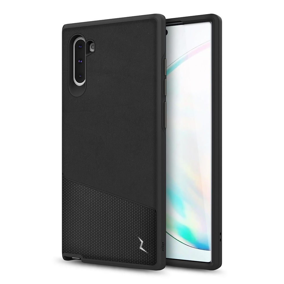 Samsung Galaxy Note 10, DUAL LAYERED AND SHOCKPROOF PROTECTOR Case - Black