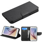 Samsung Galaxy S6, MyJacket wallet (with card slot) - Black