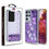 Thumbnail: Samsung Galaxy S21 Ultra (7.1), Glitter Hybrid Protector Case - Hearts & Purple