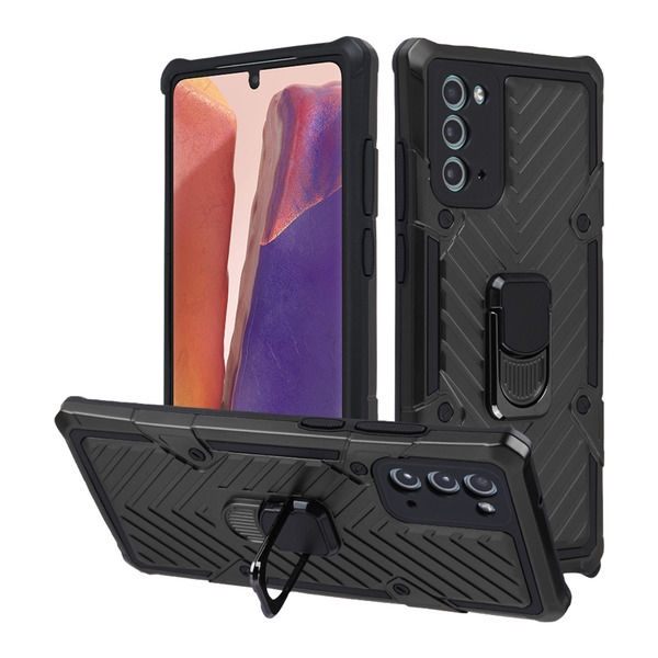Thumbnail: Samsung Galaxy Note 20, Hybrid Case (with Ring Stand) - Black