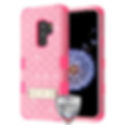 Samsung Galaxy S9 Plus, FullStar TUFF Series Case - Pearl Pink / Electric Pink
