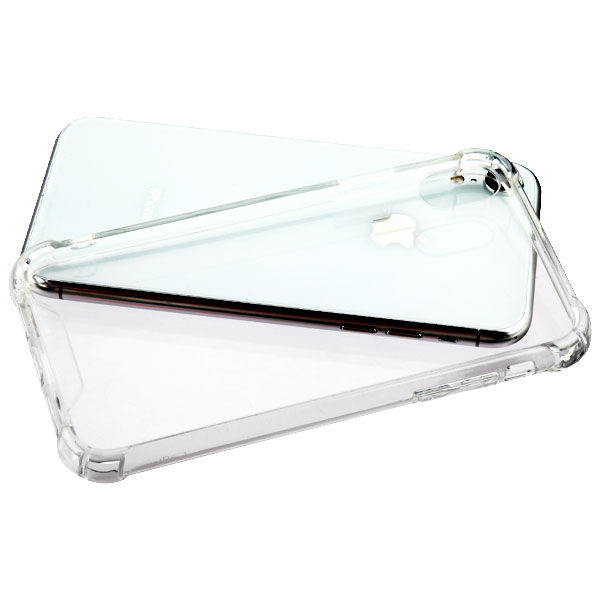 Thumbnail: Apple iPhone XR, Sturdy Gummy Cover - Transparent Clear​​​​​​​