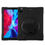 Thumbnail: Apple iPad Pro 12.9, Rotatable Stand Protector Cover (w/ Wristband) - Black