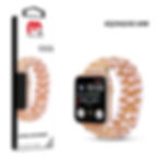 MyBat Pro Crystal Watchband for Apple Watch 42mm / 44mm/ 45mm - Pink