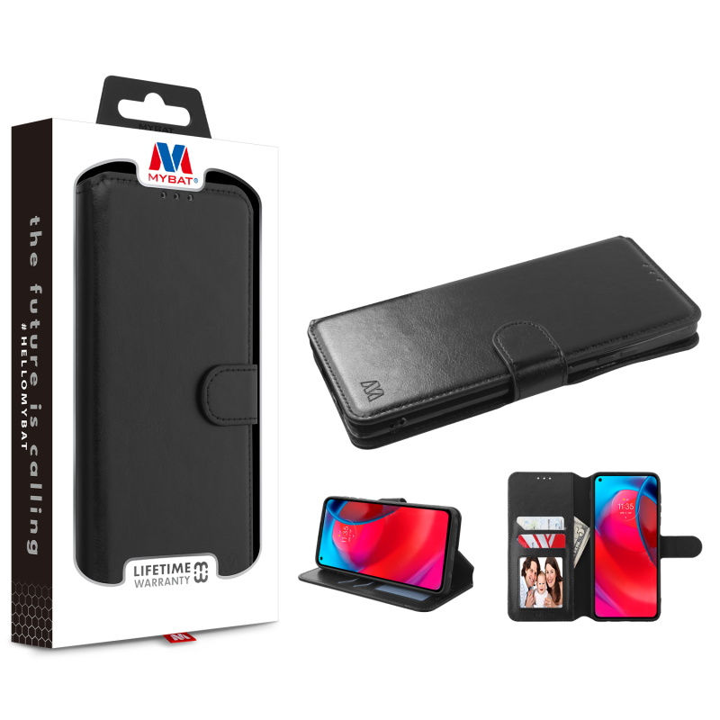 Motorola Moto G Stylus 5G, MyJacket Wallet Element Series - Black