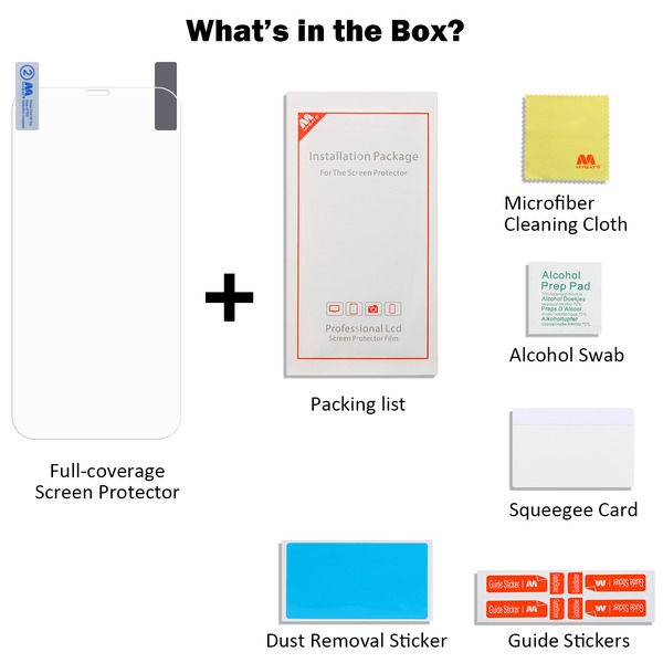 Apple iPhone 12/12 Pro, Screen Protector Twin Pack - Clear