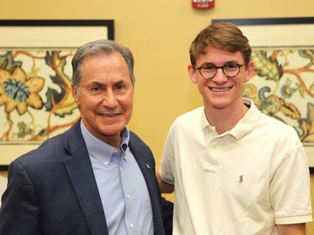 Congressman Gary Palmer and Alabama Young Republican Dr. Heath W. Padgett posing together for a photo.