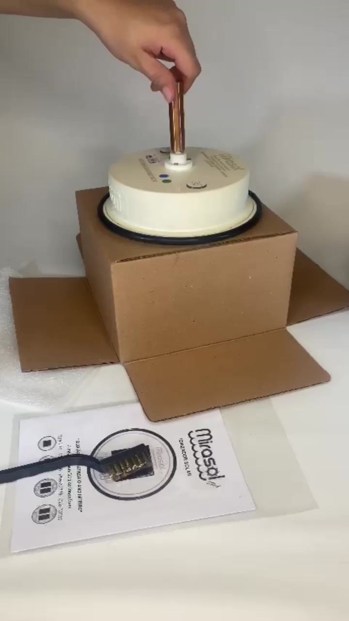 Miniatura: Ionizador Solar MIrasol SPA - 1 a 15 mil lts