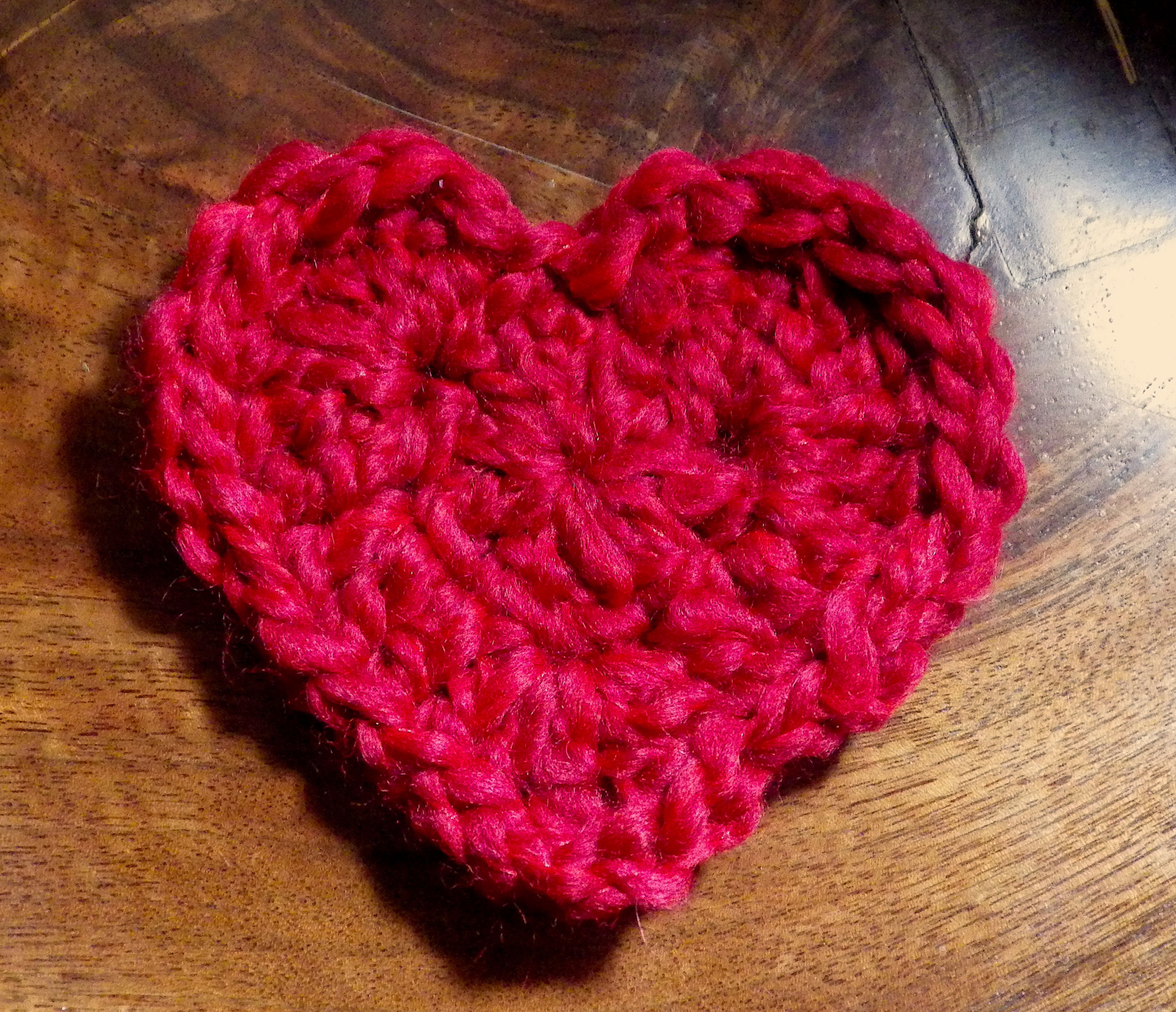 Mug Rug "Heart Shaped Coaster"