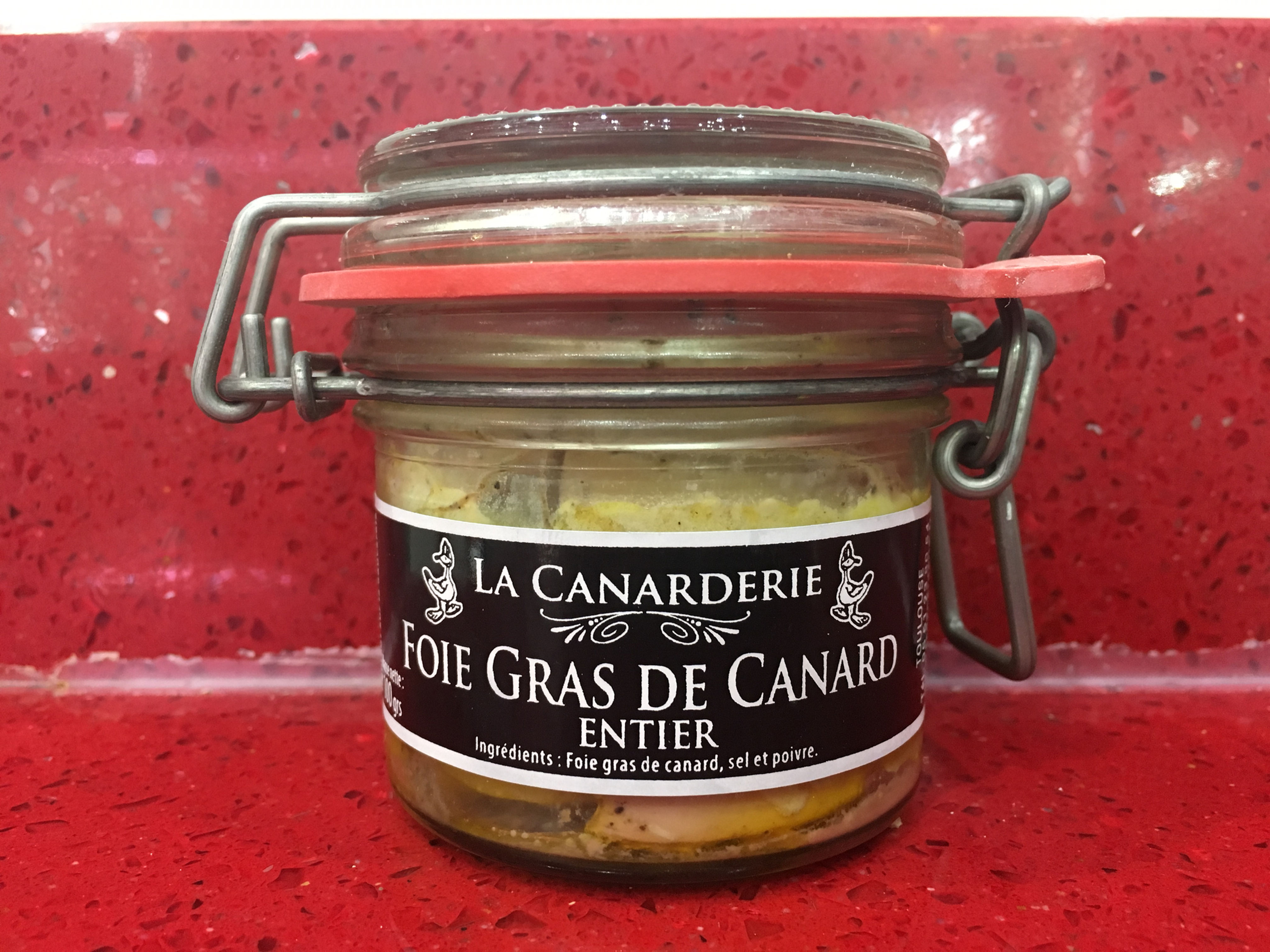 Foie gras de canard entier bocal 130g