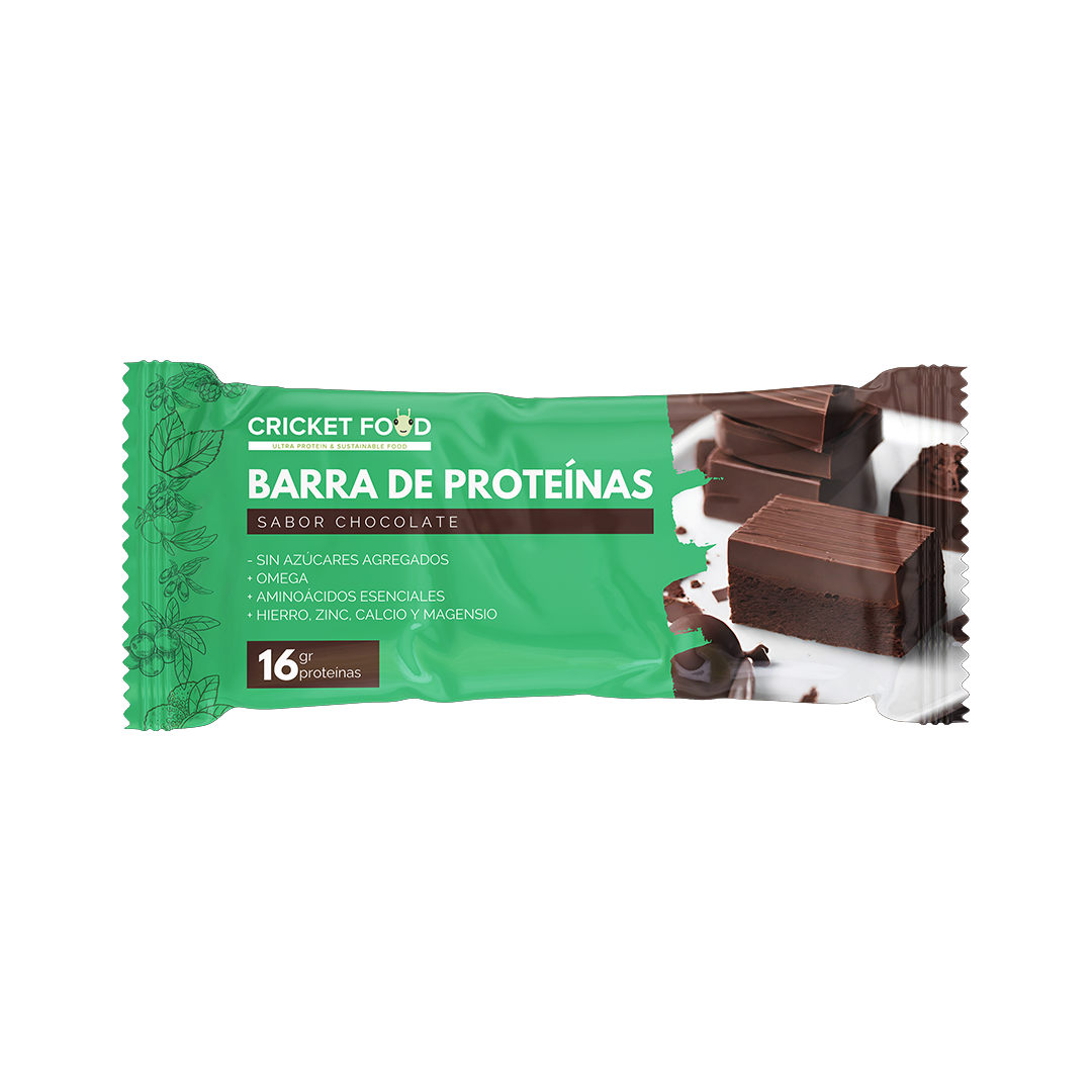 Barra de Proteínas Cricket Food Chocolate