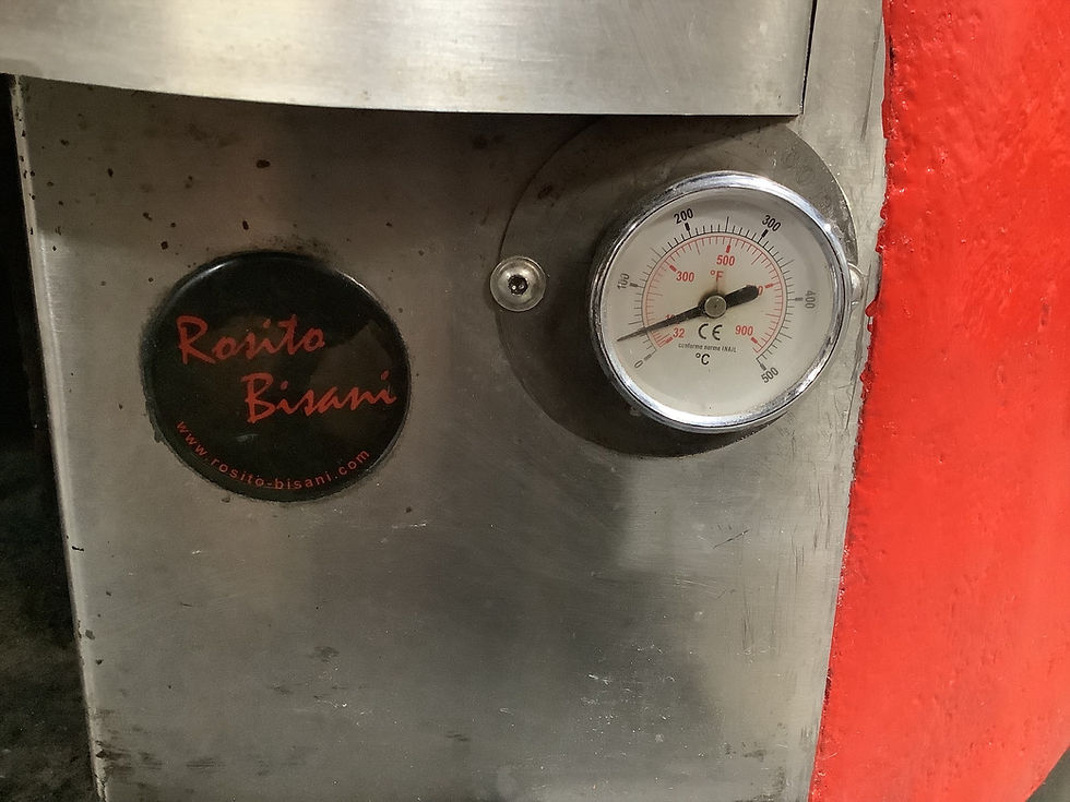 Miniatura: Rosito Bisani Morello Forni Wood Fire Pizza Oven