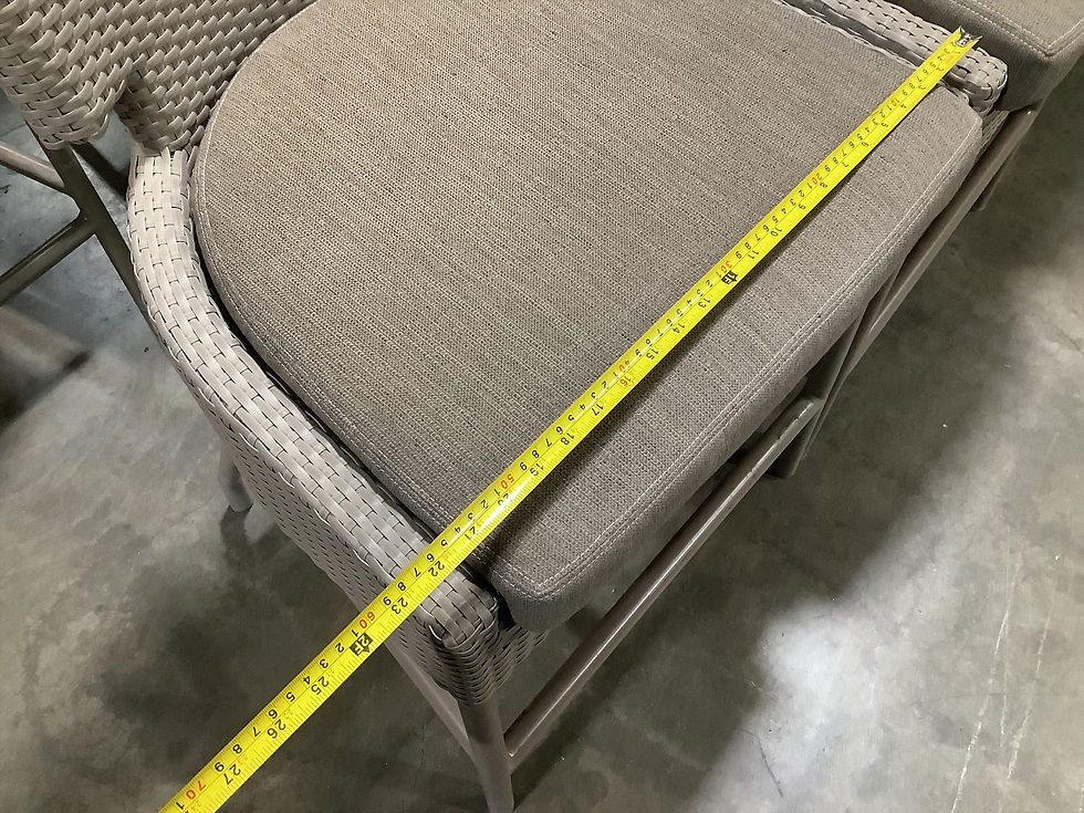 Thumbnail: McGuire High Patio Chairs