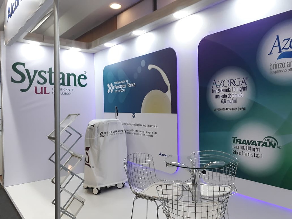 Stands para congressos médicos