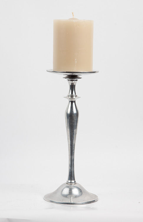 CASTIÇAL PRATA REDONDO 1 VELA P