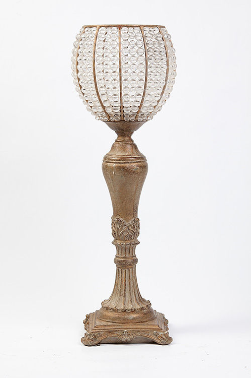 CASTIÇAL STRAUSS DOURADO P