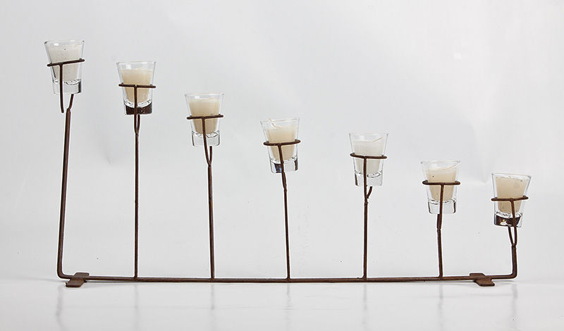 COMPRIDO 7 VELAS ESCADA