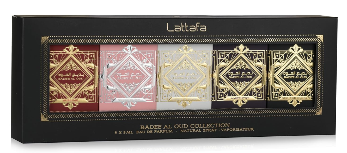 GIFT SET BADEE AL OUD COLECCION 5X5ML