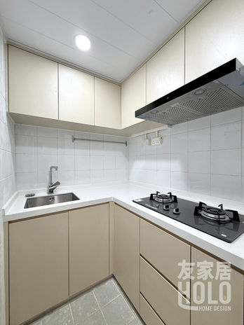 環翠邨美翠樓公屋廚房廚櫃及煮食區完成圖