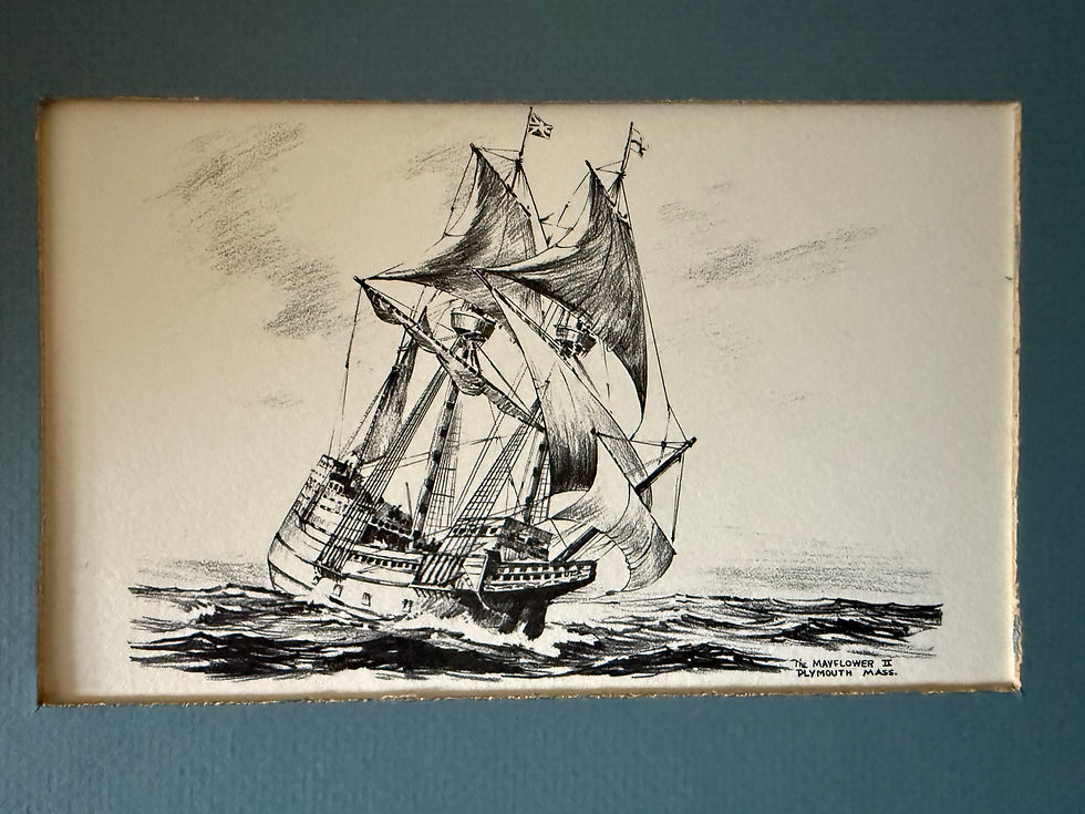 Thumbnail: “The Mayflower II” – Nautical Illustration, Plymouth, Mass.