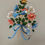Thumbnail: 1986 Folk Art Canvas by Marie Sollom – Bluebird & Blossoms | Loaned to Sandpiper