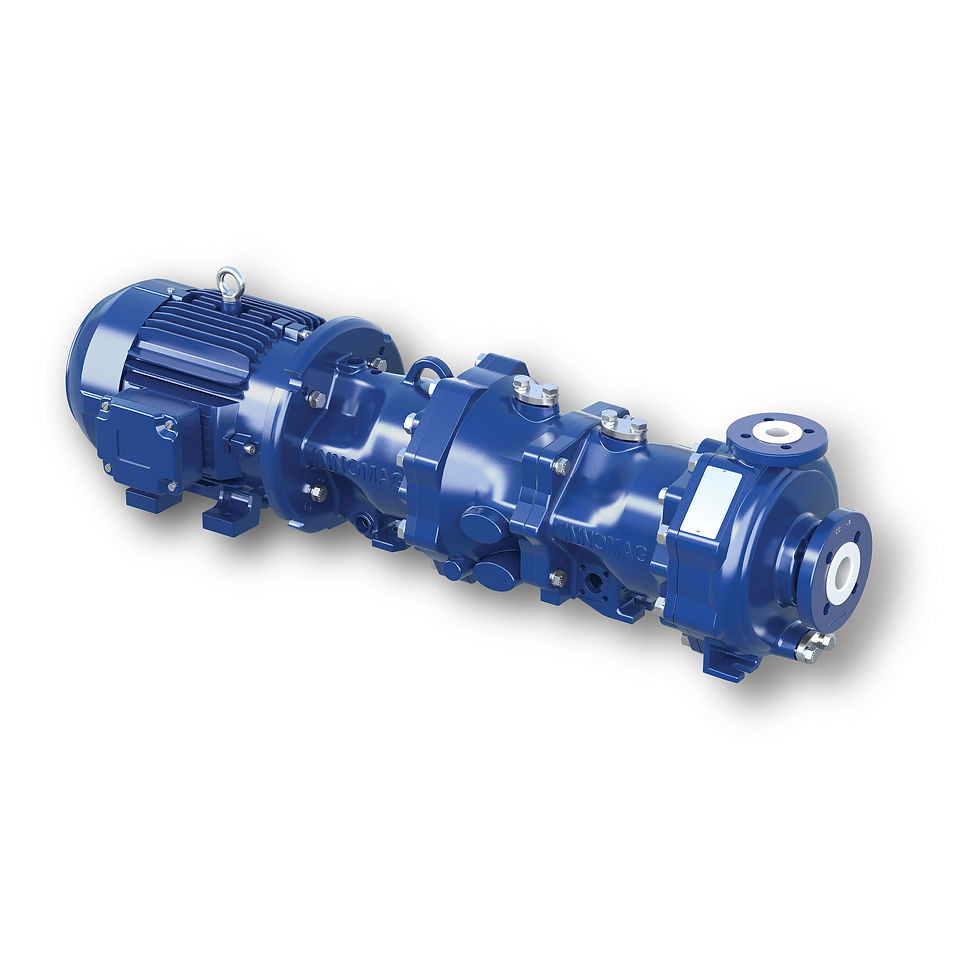 INNOMAG® TB-MAG™ Dual Drive™ Fluoropolymer-lined, Magnetic Drive ISO/ASME (ANSI)