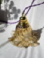 Miniature : Baladeuse ambre drapée