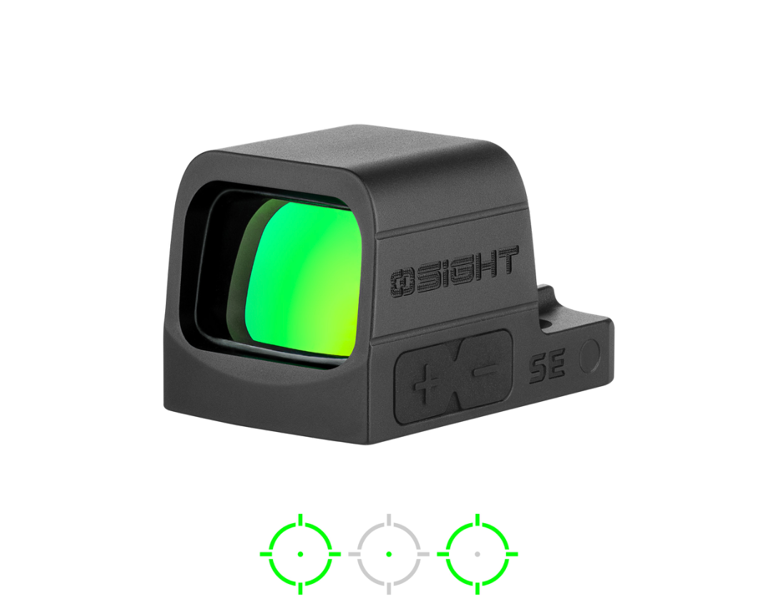 Osight SE Green dot RMSc 32 MOA for compact pistols
