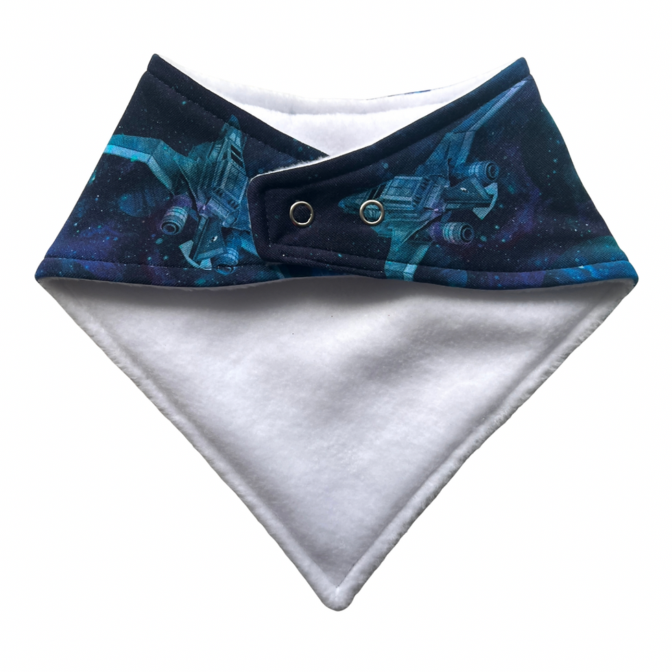 Thumbnail: Spaceships Jersey Bib