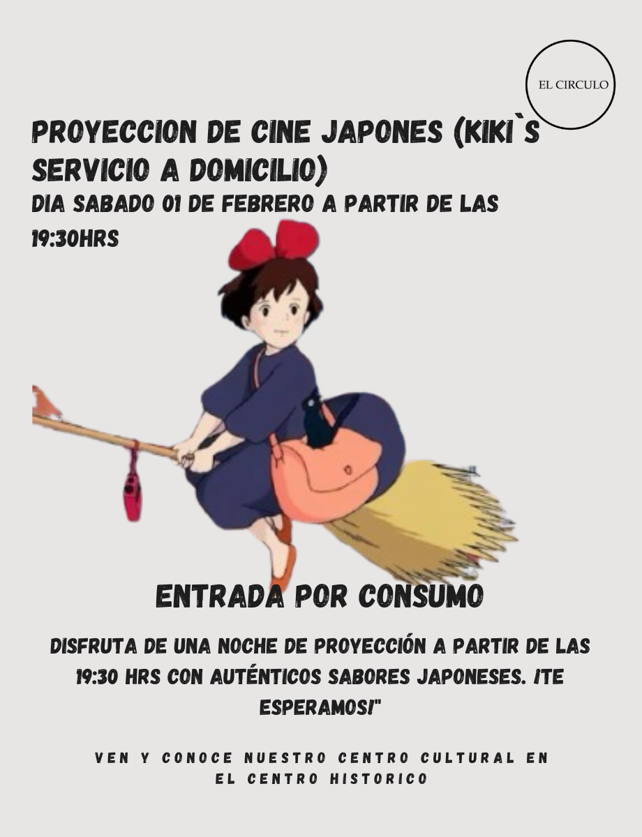 proyeccion Kikis servicio a domicilio